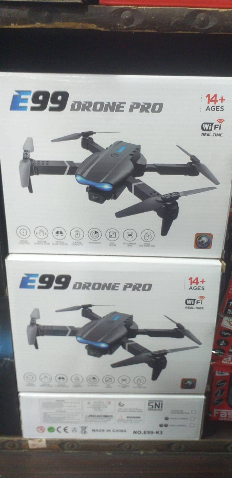Drone without camera k3 drone toy for kids rechargeable remot control 3