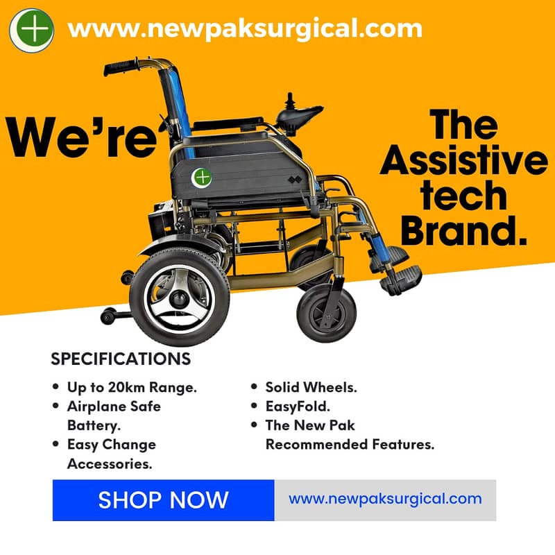 wheel chair automatic/ electric wheel chair /electric chair in karachi 2