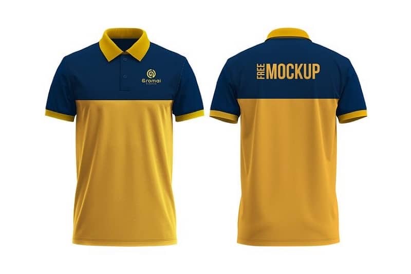 Polo shirt | Round neck T shirt Printing | Staff uniform manufacturer 5