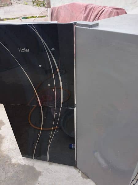 Haier Fridge Glass Door almost in new condition-03355603412 7