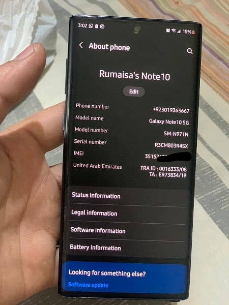samsung Note 10 5g pta approved 3