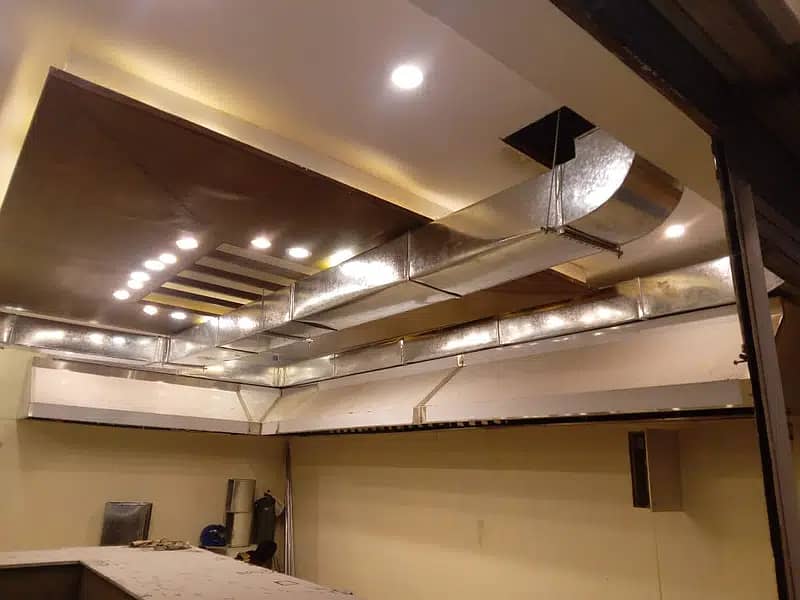 Ductline,Insolation,Clading,Wooden Chimney,Duct Work Fabrication,Hood 2