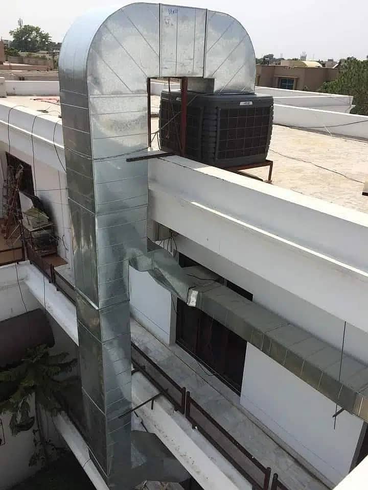 Ductline,Insolation,Clading,Wooden Chimney,Duct Work Fabrication,Hood 12