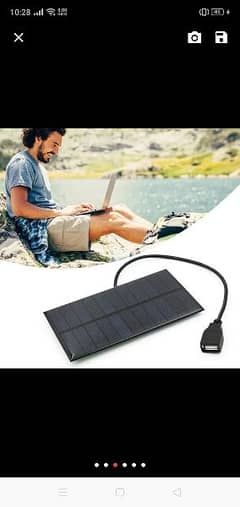 Solar charger for camping, Hiking, Emergency and outside lovers.