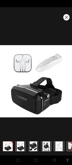 VR video goggle and remote control