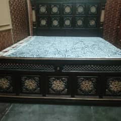wooden Double bed for sale
