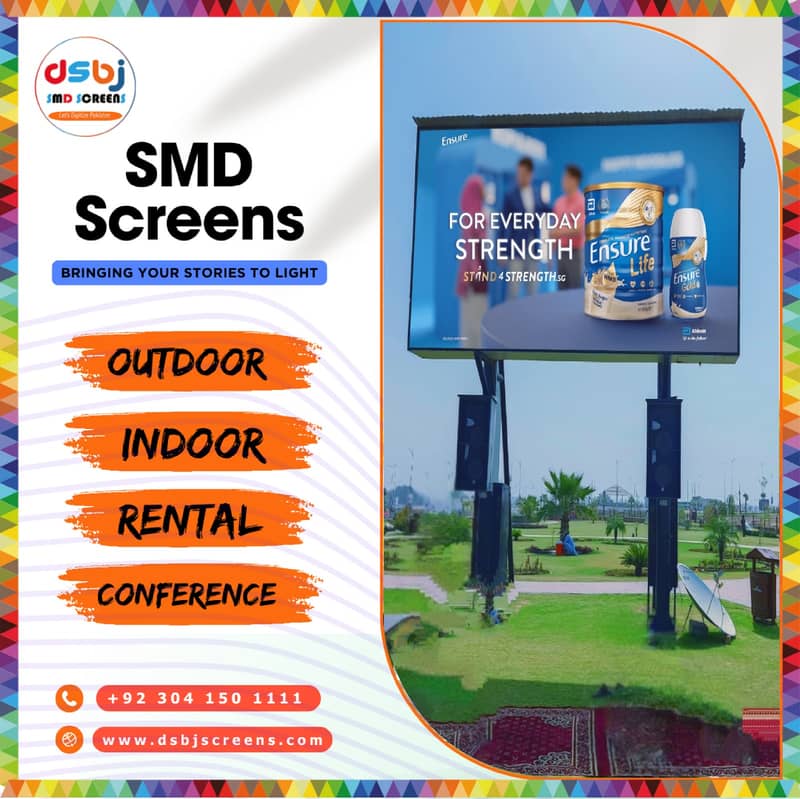 Indoor SMD Screen | Indoor LED Display | SMD Screen in DG KHAN 9