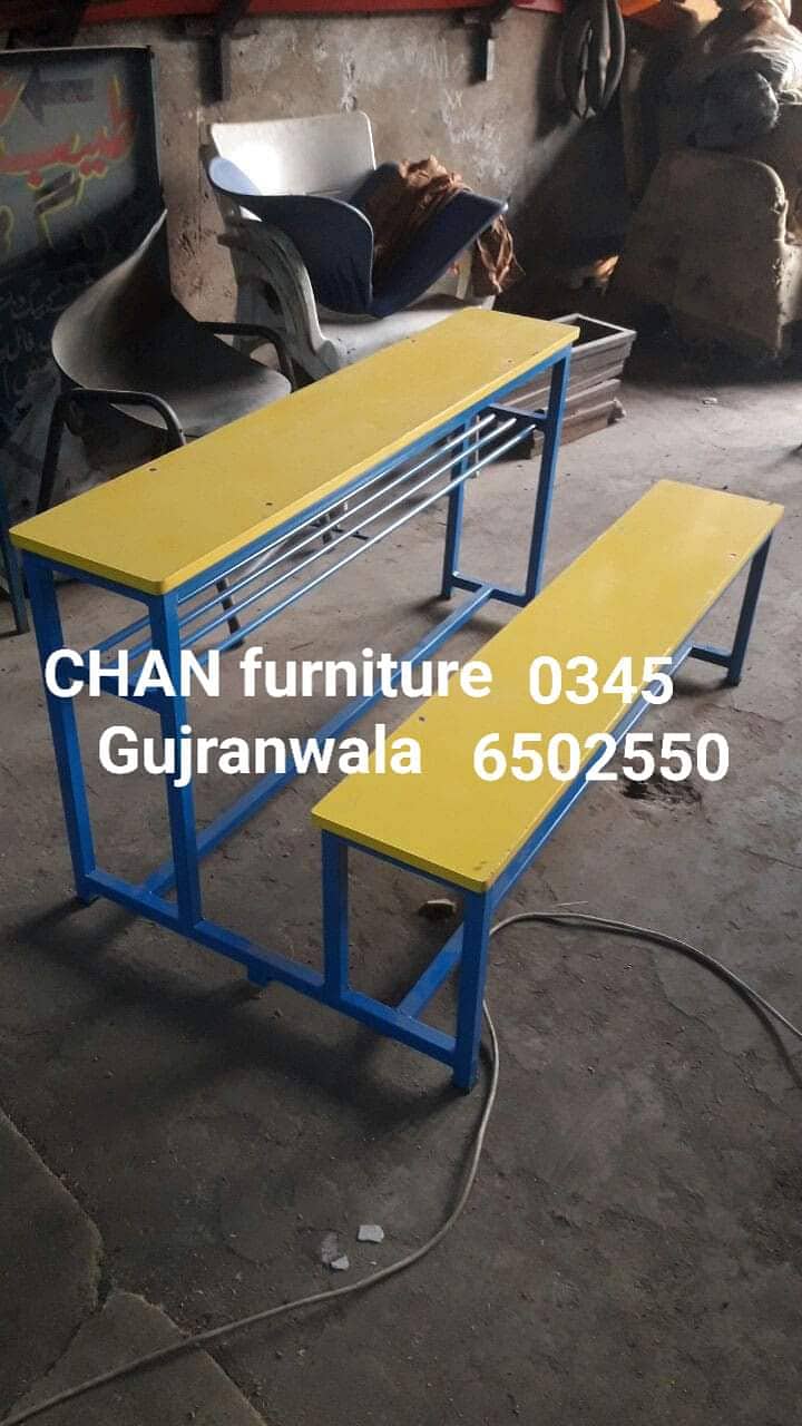 Platic Chair/ School furniture/Chairs/desk/table/bench 4