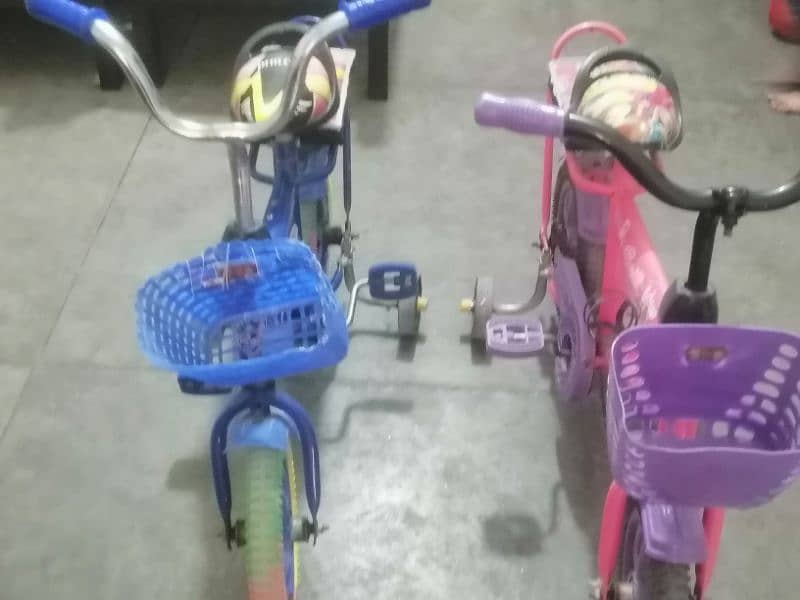 2 kids cycle for sale 1