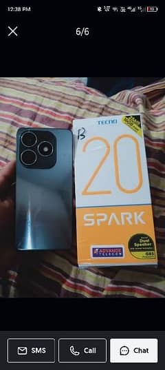 Tecno spark 20 pro 256 gb with box
