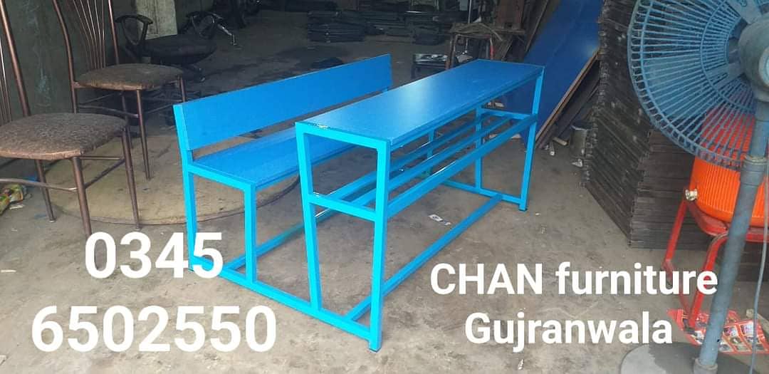 College chair & table/University furniture/desk/School furniture/bench 1
