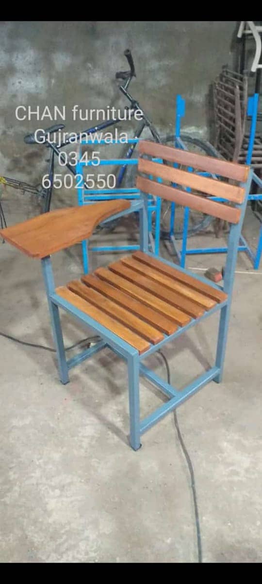 College chair & table/University furniture/desk/School furniture/bench 10