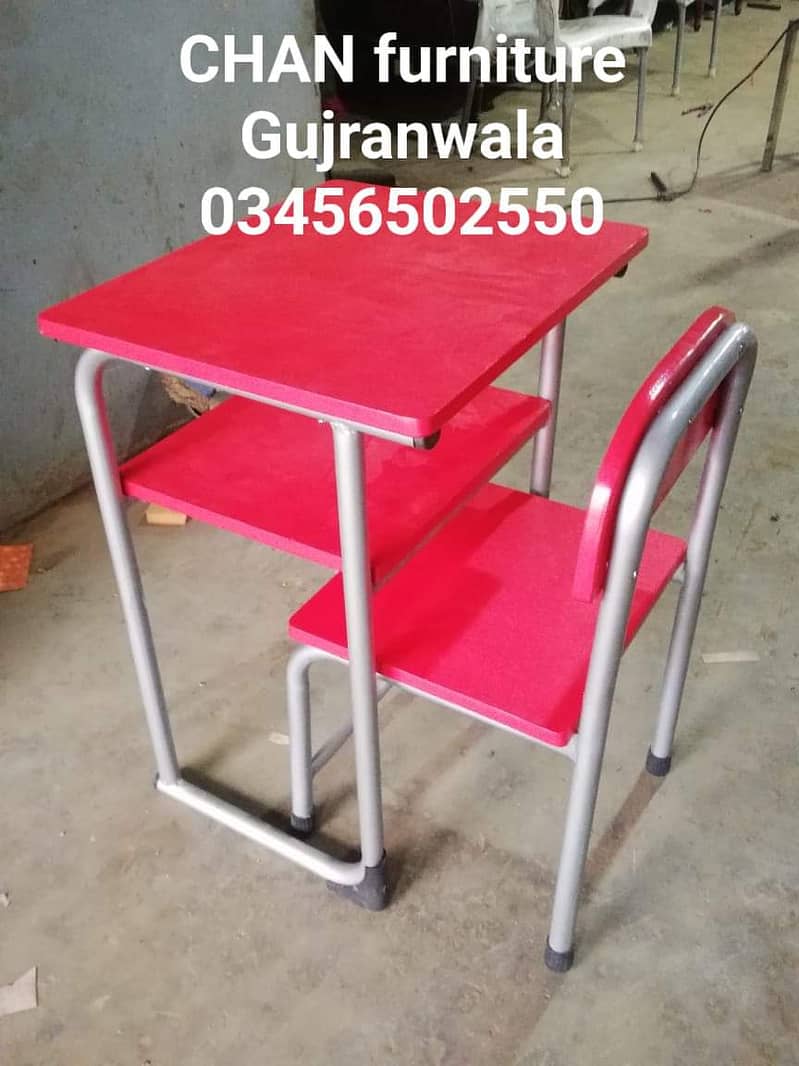 College chair & table/University furniture/desk/School furniture/bench 16