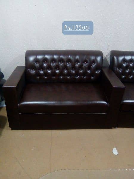 Five Seater Sofa set | Leather Sofa | Home Office Sofa | 19