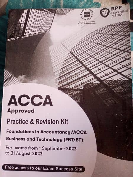 ACCA Foundations in business and technology (text+kits) 2