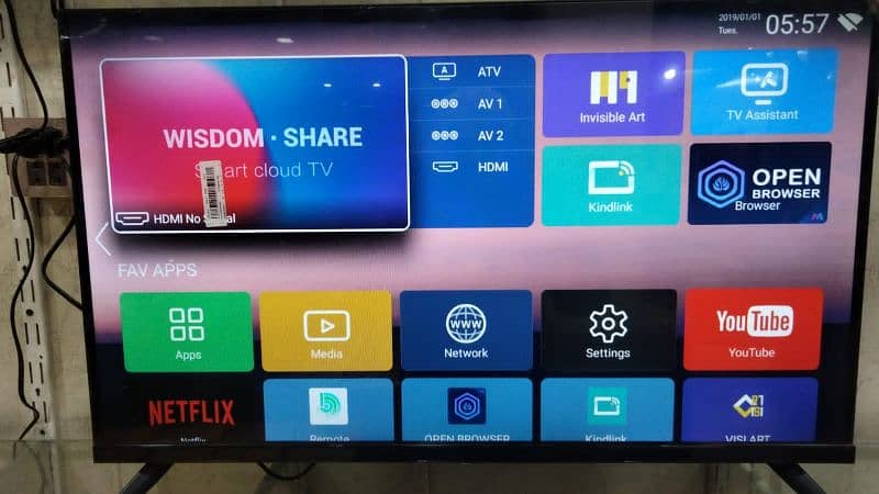 Samsung 43 inch LED'S TV Fully Latest Model 2024 0
