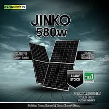 jinko N-Type Solar panel 585watt Bifocals Availabie Good Price 16