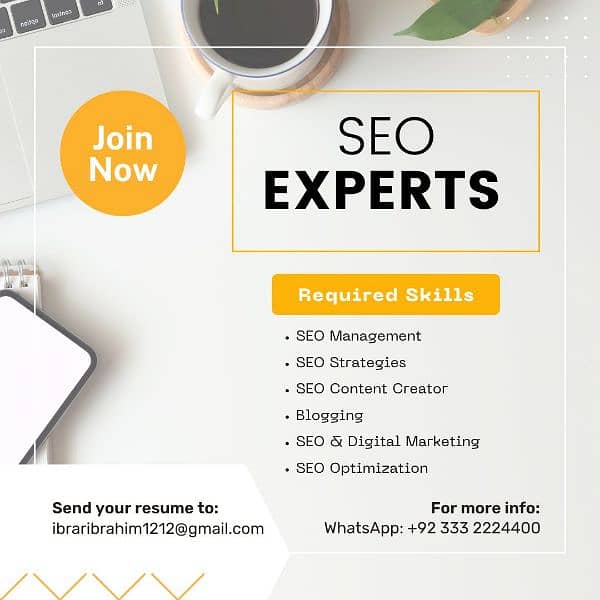 We are hiring SEO Experts 0