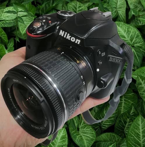 Nikon D3300 with 18/55 AFP lens (Auto Focu Body) 1