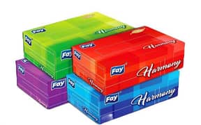 Facial Tissue Box, Pack of 4 0