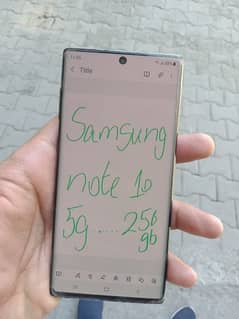 Note 10. . . exchange possible on good phone