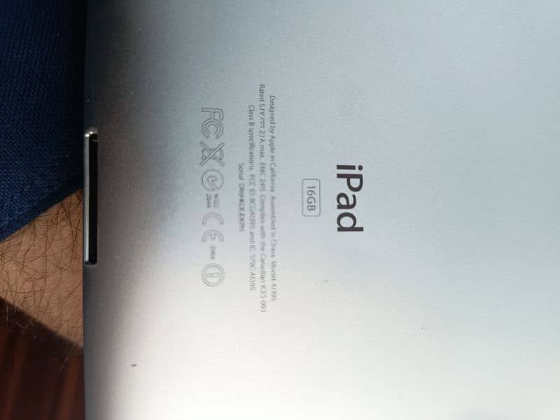 Ipad 2 silver 16 GB 7