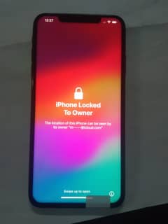 Iphone XS Max 256 GB ICloud Locked phone for sale