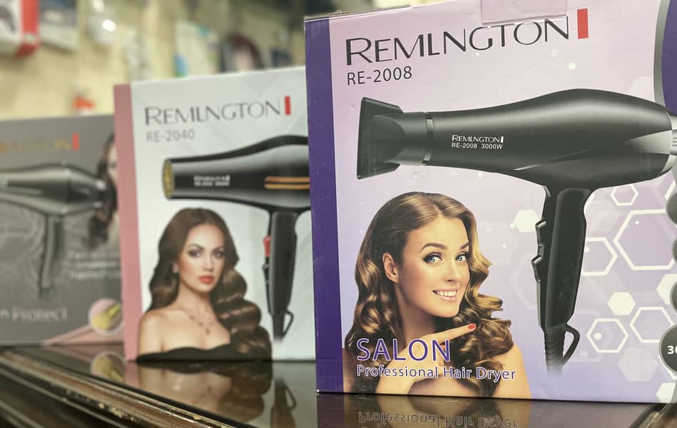 Hair Dryer Remington 3000 watts intensive heating 03334804778 0