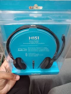 Logitech H151 Stereo Headset with Noise-Cancelling Microphone 0