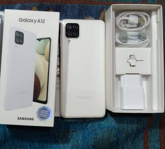 Samsung A12 new condition 0