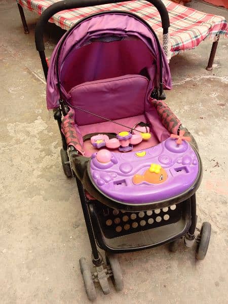 Foldable stroller for babies 6