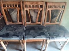 6 Chairs Good Condition