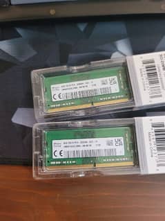 2x SK hynix 8GB 3200AA Ram stcks for laptop