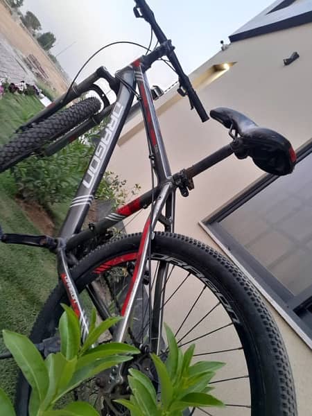Imported aluminum body bicycle with gears 2