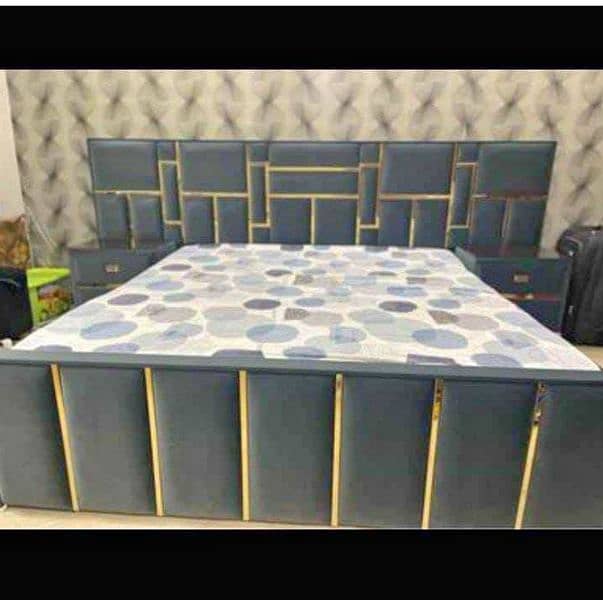 Bed Dressing and Two Side Table good quality low price 14