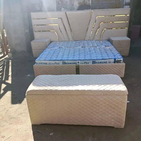 Bed Dressing and Two Side Table good quality low price 17