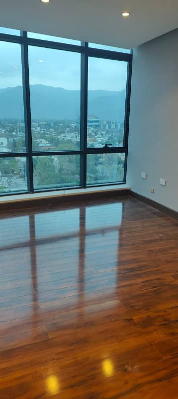 semi furnished margalla hills view office space for rent in Islamabad 8