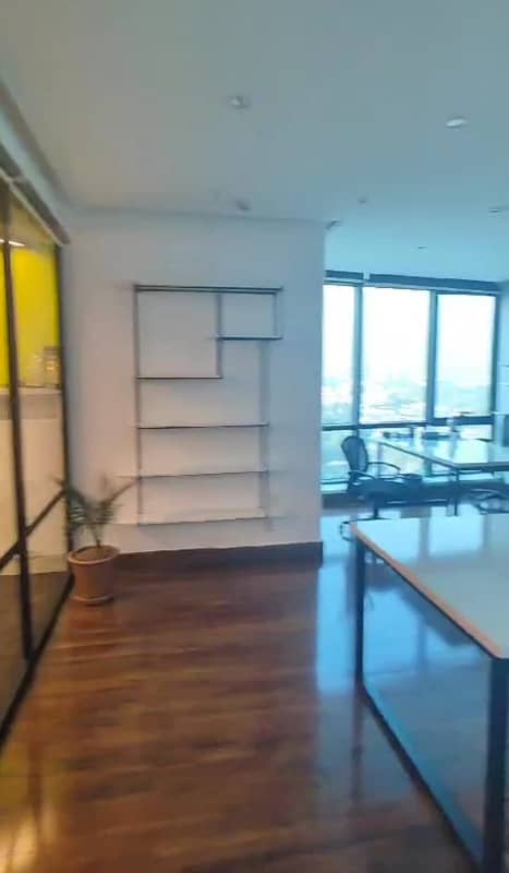 semi furnished margalla hills view office space for rent in Islamabad 9