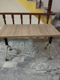 brand new wooden table
