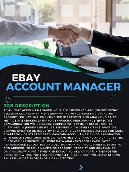 Sales and marketing & Ebay account handler 3