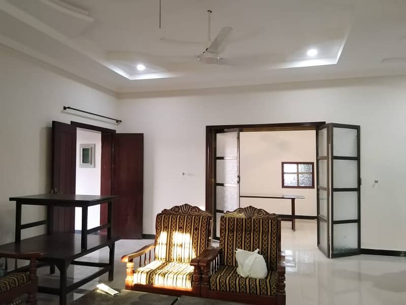 10 Marla Portion Available. For Rent in F-17 Islamabad. 11