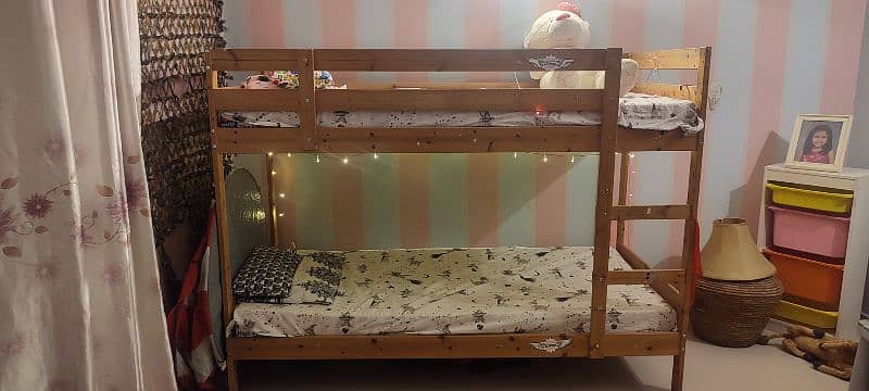 IKEA MYDAL BUNK BED ORIGINAL • PURE WOOD 4