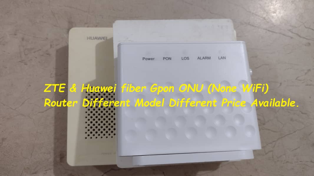 huawei zte gpon 4