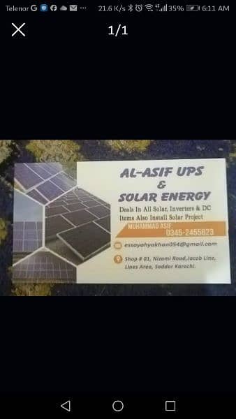 I am a electrician . and all ups battery or solar system available. 3
