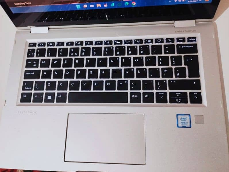 HP EliteBook 1030 x360 touch tap core i5 7genration 4