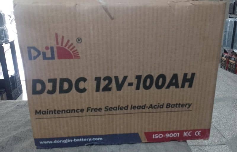 Dry batteries 40Ah to 200Ah available for solar and UPS 9