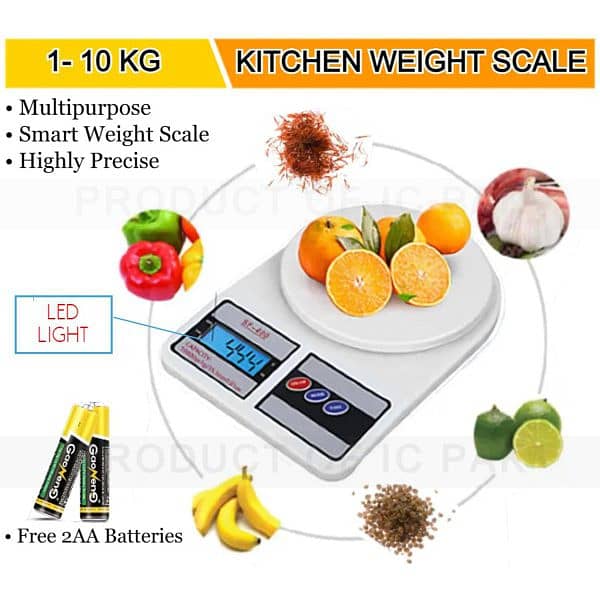 Imported Battery Operated Digital Weight Machine 10kg Digital Kitchen 1