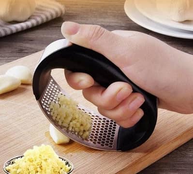 Garlic Press Chopper & Crusher