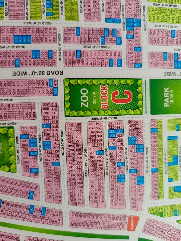 8 Marla on ground near to monument and zoo plot behria orchard hot location 1