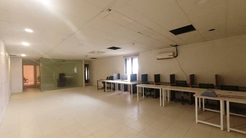 Main Double Road 2400 Square Feet Office For Rent In MM Allam Road Lahore 7
